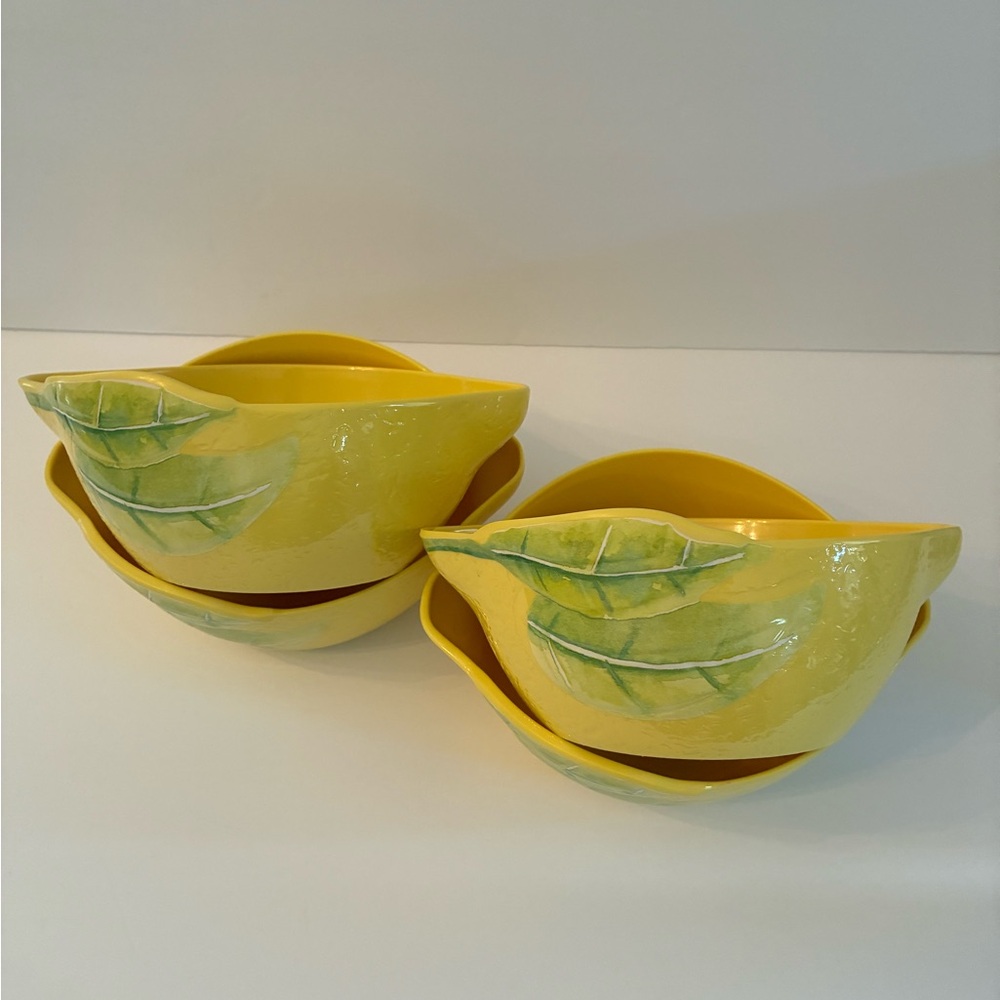 Lemon bowls set